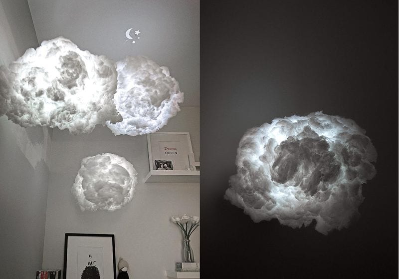 Cloudy Nursery Decor