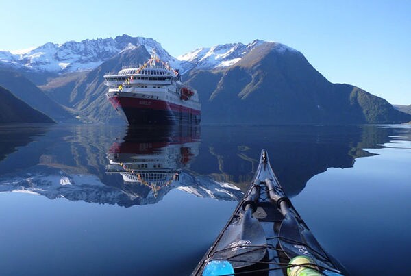 Reflective Kayak Photography