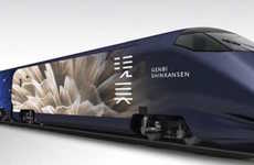 Flower-Covered Train Galleries