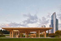 Wooden Flat-Roof Pavilions Image 4