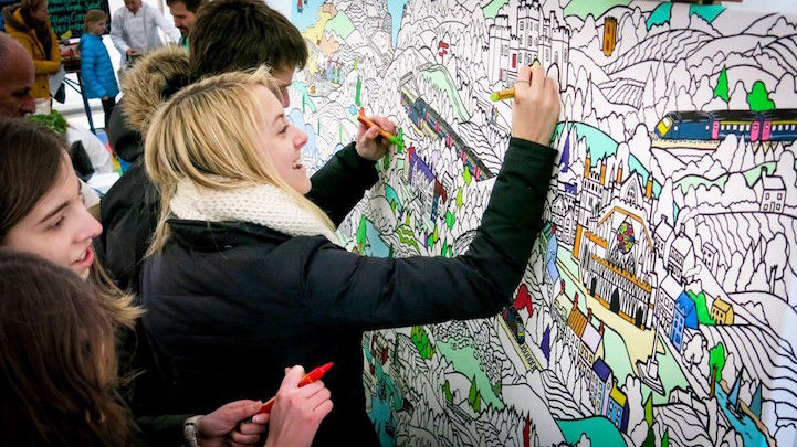 Canvas Coloring Parties