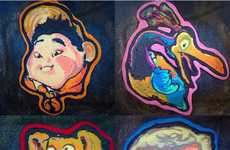 Intricate Pancake Portraits