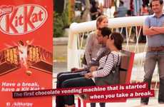 Candy-Dispensing Public Benches