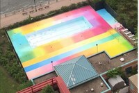 Historical Technicolor Pools Image 2