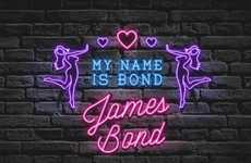 Neon-Lit Movie Quotes