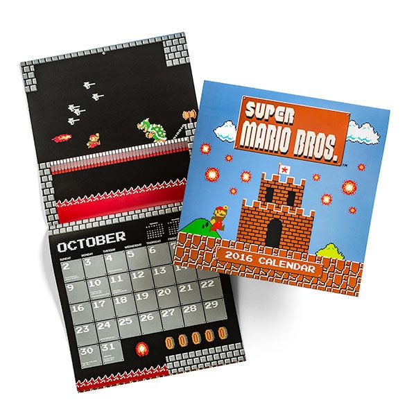 Geeky 8-Bit Calendars
