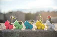 Printed Pokemon Planters