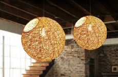 Nest-Inspired Lamps