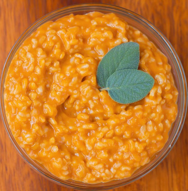 Festive Pumpkin Risottos