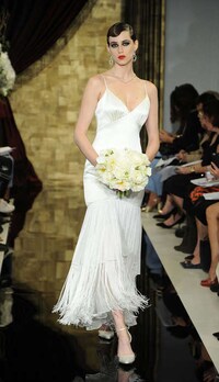 Flapper-Friendly Bridal Couture Image 7