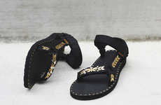 Bejeweled Hiker Sandals