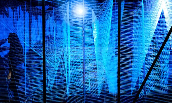 Glowing Railway Installations