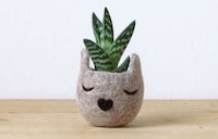 Felt Feline Planters Image 2
