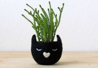 Felt Feline Planters Image 4