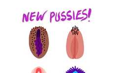 Female Anatomy Emoticons