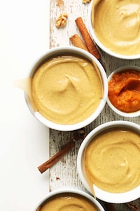 Vegan Pumpkin Cheesecakes Image 2