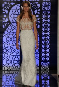 Headphone-Equipped Bridal Couture Image 2