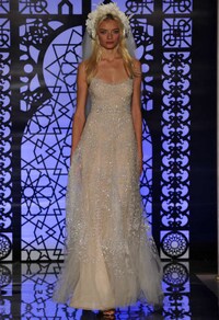 Headphone-Equipped Bridal Couture Image 5