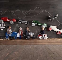 Vintage Army Plane Scooters Image 3