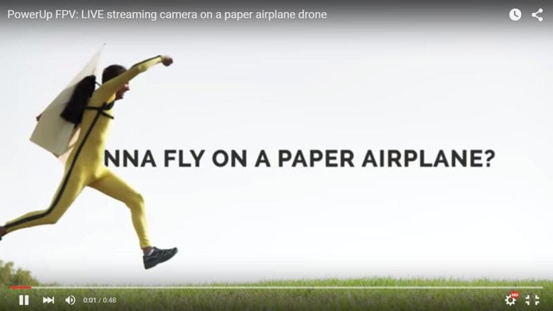 Live-Streaming Toy Planes