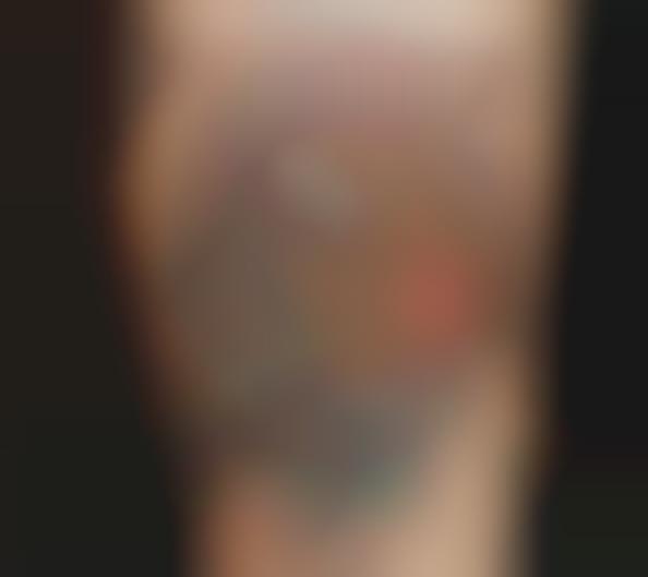 Abstract Airbrush Tattoos