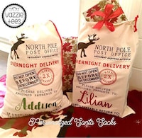 Personalized Santa Sacks Image 3