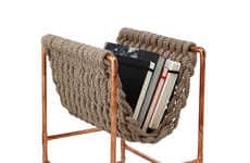 Upcycled Magazine Racks
