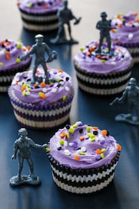 Zombified Confetti Cupcakes Image 4