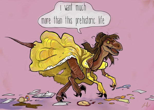 23 Disney Crossover Illustrations