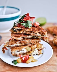 Caramelized Fruit Quesadillas Image 2