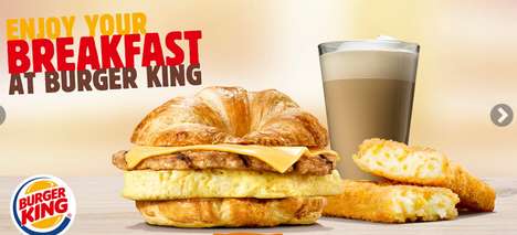 Upscale Fast Food Breakfasts