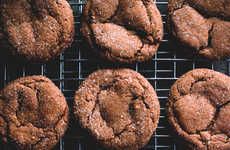 Smoky Ginger Molasses Cookies