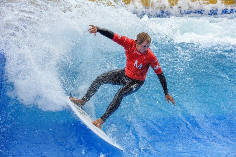 Airport Terminal Surfing Competitions