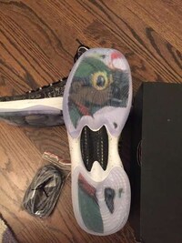 Doodled Reflective Sneakers Image 3