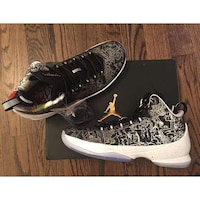 Doodled Reflective Sneakers Image 4