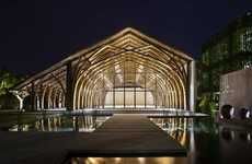 Vaulted Bamboo Pavilions