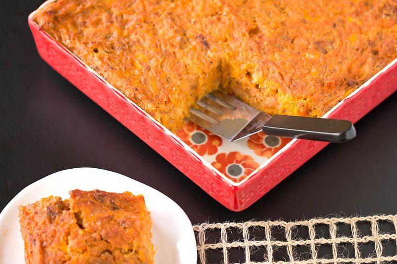 Squash Pizza Bakes