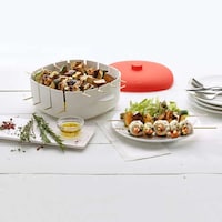 Healthy Skewed Meat Steamers Image 2