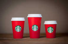 Minimalist Holiday Coffee Cups