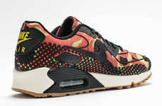 Multi-Colored Dotted Sneakers
