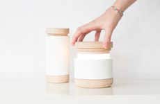 Twist-Open Cylinder Lamps