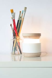 Twist-Open Cylinder Lamps Image 3