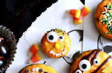 Spooky Matcha Donuts