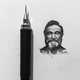 Tiny Celebrity Pencil Portraits Image 4