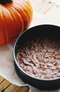 Raw Pumpkin Cheesecakes Image 6