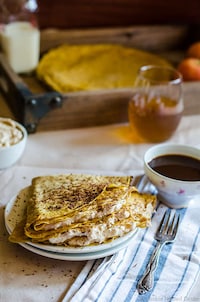 Cheesecake Pumpkin Crepes Image 4