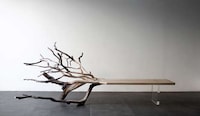 Sculptural Woodland Benches Image 3