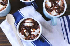 Zesty Spiked Hot Chocolates