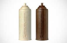 Commemorative Wooden Spray Cans