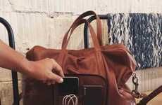 WiFi-Enabled Leather Bags
